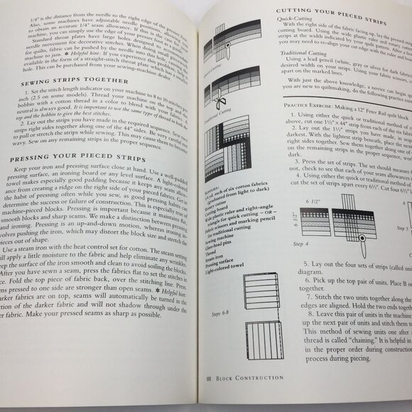 Quilts! Quilts!! Quilts!!! The Complete Guide To Quiltmaking Diana McClun 1988 - Picture 7 of 10